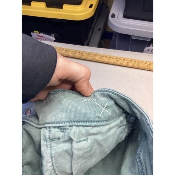 Acubi mermaidcore fairycore American Eagle Women's Jeans Shorts Size 4 - Picture 6 of 6